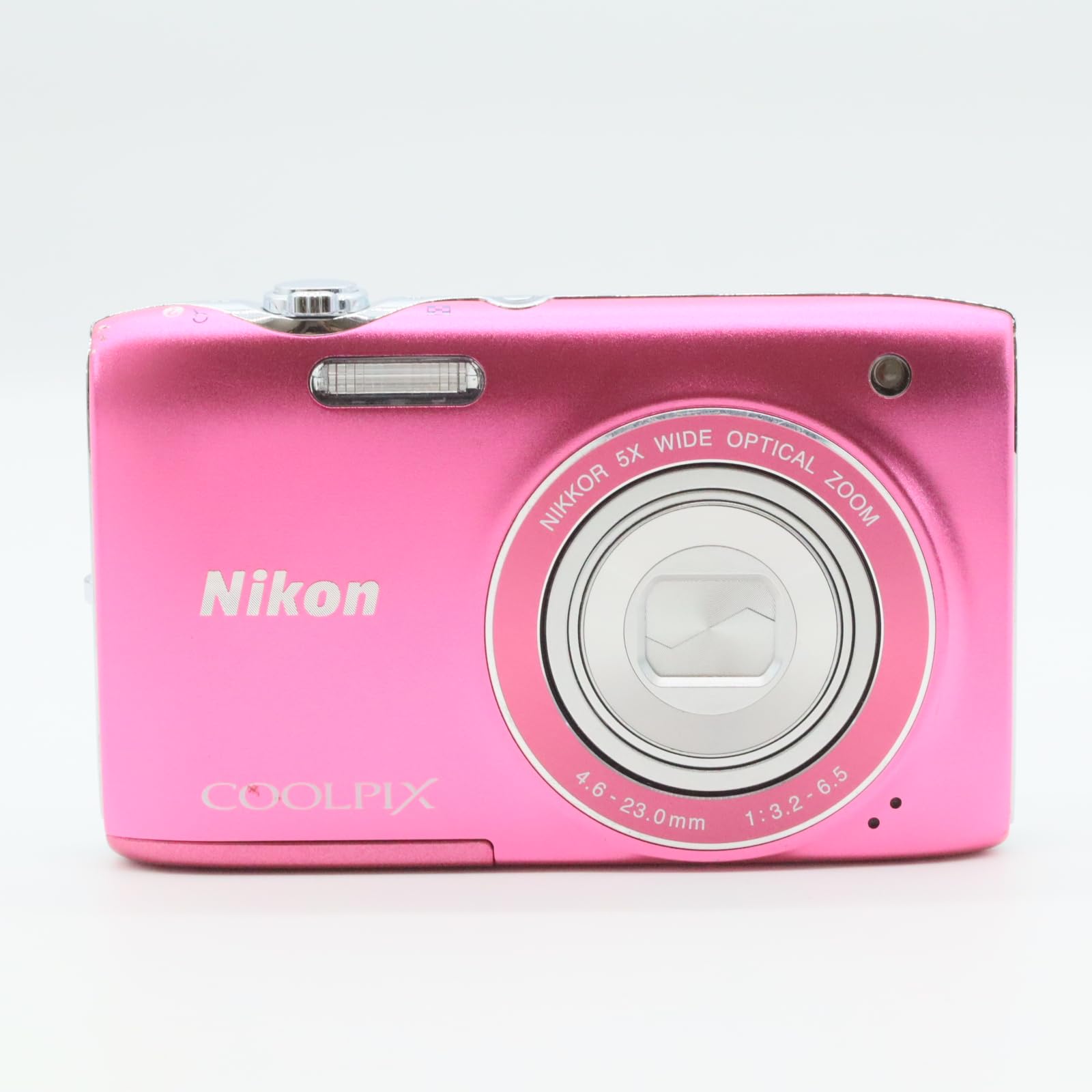 ⑧【美品】ニコン Nikon COOLPIX S3100 ピンク 動作確認済 Amazon | NikonデジタルカメラCOOLPIX S3100 フレッシュピンク